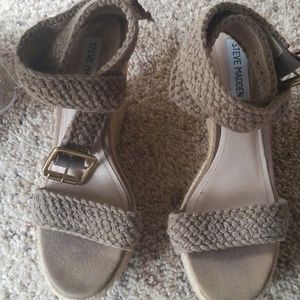 Steve Madden wedge sandals